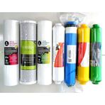 SULOOK 1553 Aqualine Su Arıtma Filtre Seti 7 Li Çift Spun,vontron,mineral,alkali