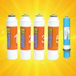 SULOOK 1698 Waterlife Filtre 5 'li Set Waterlife Su Arıtma Filtresi