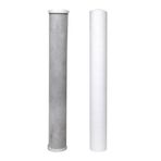 SULOOK 2034 Su Arıtma 20 inch 5 Micron Tortu ve Blok Aktif Karbon Filtresi