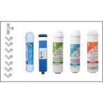 SULOOK 2391 Tüm Kapalı Kasa Su Arıtma Cihazı Inline 5'li Filtre Seti