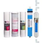 SULOOK 2571 Su Arıtma Cihazı Filtresi 5'li Filtre Seti Paket 5 Aşama Membran