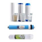SULOOK 2834 Reverse Osmosis Su Arıtma Cihazı Filtre Seti 5 Li Seti