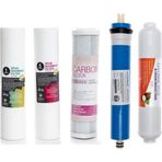SULOOK 3533 Watermanya Açık Kasa Su Arıtma Cihazı Uyumlu 5'Li Filtre Seti Vontron Membran