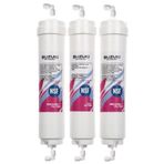SULOOK 475 Su Arıtma Filtre Seti 3'lü Inline Set,Kapalı Kasa Cihazlar İçin