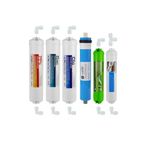 SULOOK 476 Kapalı Kasa Su Arıtma Cihazı 6 Lı Inline Filtresi Seti 6 Aşamalı Vontron Membran