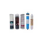 SULOOK 710200707 - Ihlas Su Arıtma Cihazı Filtresi 5'li Filtre Seti Çift Karbonlu - Vontron Membranlı