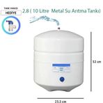 Sulook 8 Lt. Metal Tank 2.2 Galon Su Arıtma Tankı