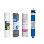 SULOOK AÇIK KASA SU ARITMA CİHAZLARINA UYUMLU 4'LÜ FİLTRE SETİ VONTRON MEMBRANLI