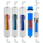 Sulook Aquanature Kapalı Kasa Su Arıtma Cihazı 5 Li Inline Filtresi Seti 5 Aşamalı & Kuno Membran