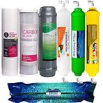 SULOOK eslplat5547 Su Arıtma Filtre Seti 7 Li Çift Karbon Platınum Mineral Alkali