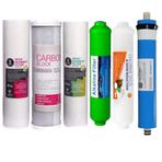 SULOOK eslset77868 Su Arıtma Filtre Seti 6 Lı Çift Karbon Vontron Membran Mineralli
