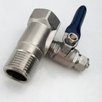 SULOOK HBCV00000QD4GP Lotto Filters Su Arıtma Hat Alma T 1/2 ve Mini Küresel Vana 1/4\