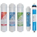SULOOK Hsb Ihlas Aura Cebilon Plus Uyumlu Su Arıtma Cihazı 12 Inç Inline 5'li Membranlı Filtre Seti HBCV00000Y2RJH