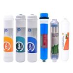 Sulook Kapalı Kasa Su Arıtma Cihazı 6 Lı Inline Filtresi Seti 6 Aşamalı Lg & Kuno Membran (Beyaz)