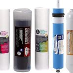 SULOOK KOPYA166 Su Arıtma Cihazı Filtresi 5'li Filtre Seti 1 Mikron Sediment Filtreli