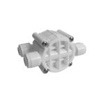 Sulook Su Arıtma Cihazı Için Quick Shut Off Valve Dört Yollu Vana