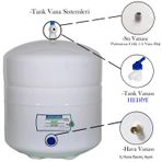 Sulook Tank 12lt 3.2 Su Arıtma Cihazı Tankı Tüm Arıtma Cihazları Ile Uyumlu