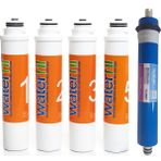 Sulook Waterlife Su Arıtma Cihazı Uyumlu Tak-Çevir Filtre Seti (Suzukı Technology Membranlı) - Beyaz
