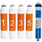 Sulook Waterlife Uyumlu Tak Çevir Su Arıtma Filtre Seti 5 Aşamalı Tam Takım (Vontron 75 Gpd Membran Dahil)