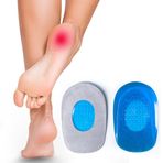 SULPO Jel topuk dolgusu, masaj jeli teknolojili ayakkabı tabanlığı, plantar fasiit, ayak, bacak ve sırt ağrılarına karşı jel tabanlıklar, sportif ve şık ayakkabılar, yüksek topuklu, çizme - 1 çift