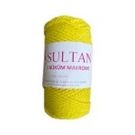 Sultan 3 Büklüm Makrome İpi 250 gr 020 Sarı