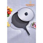 Sultan A Kalite 34 Cm Döküm Granit Balık Tavası