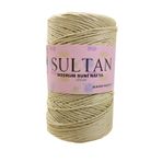 Sultan Bodrum Suni Raffia Rafya El Örgü İpi 200 gr 02 Bej