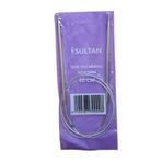 Sultan Çelik Telli Misinalı Şiş Numara 4,5 ( 4,5 mm) 80 cm (iki şiş arasi ölçüsü 80 cm'dir.)