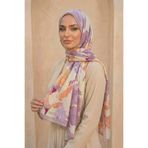 Sultan Eşarp Sultan Desenli Bambu Kraş Şal - Gizem Modeli - DK02-07