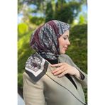 Sultan Eşarp Sultan Fresh Pamuk Eşarp - Çini Desen - SFE012-08