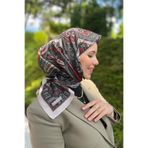 Sultan Eşarp Sultan Fresh Pamuk Eşarp - Etnik Desen - SFE008-08