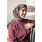 Sultan Eşarp Sultan Fresh Pamuk Eşarp - Otantik Desen - SFE004-09