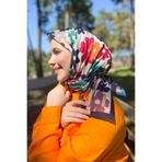 Sultan Eşarp Sultan Fresh Pamuk Eşarp - Uçuşan Çiçekler - SFE009-03