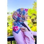 Sultan Eşarp Sultan Fresh Pamuk Eşarp - Uçuşan Çiçekler - SFE009-07