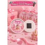 Sultan magnet hediyelik Kişiye Özel Doğum Günü Magneti – Fotoğraflı Premium Bebek Magneti 20 adet