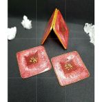 Sultan Tasarım Epoksi 2'li Bardak Altlığı - Pearl Etna