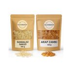 Sultanbahçe Sandaloz Sakızı 100 Gr + Akasya Gamı Arap Zamkı 100 Gr Doğal Reçine Seti