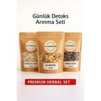 Sultanbahçe Sandaloz Sakızı - Ak Günlük - Kara Halile - , Günlük Arınma Seti - 3x100 Gr.