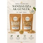 sultanbahçe Sandaloz Sakızı ve Akgünlük Sakızı %100 Doğal Reçine Seti 2 x 33g