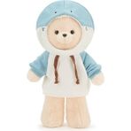 Sum Flower Kucaklama Bebeği Giydiren Ayı Ryan Oyuncak Bebek Kıyafetleri Giyilip Çıkarılabilir Ayı Peluş Oyuncak (Yurt Dışından) - Açık Mavi