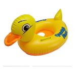 Sum Flower Mediterian Çok Renkli Ördek Şekilli Tutmalı Bebek Simidi (Baby Float - Bebek Flatörü) Pompa Dahil Değildir (Yurt Dışından) - Altın - tarak