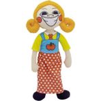 Sum Flower Yeni nç Gülümseyen Hayvan Peluş Oyuncak Gülümseyen Kadın Öğretmen Bebek (Yurt Dışından) - 30cm