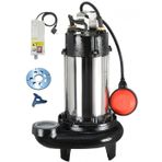 Sumak SBRM15-2 1.5HP 2 Bıçaklı Kirli Su Dalgıç Pompa