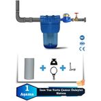 Sumarkt Atlantis Daire Bina Girişi 5 İnch 1 Aşama Su Arıtma Yumuşatma Cihazı Toz Tortu,çamur Önleyici Set