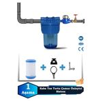 Sumarkt Atlantis Daire Bina Girişi 5 İnch 1 Aşama Su Arıtma Yumuşatma Cihazı Toz Tortu,çamur Önleyici Set