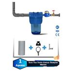 Sumarkt Atlantis Daire Bina Girişi 5 İnch 1 Aşama Su Arıtma Yumuşatma Cihazı(toz Tortu,çamur Önleyici Set) Mavi