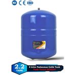 Sumarkt Su Arıtma Cihazı Metal Genleşme Standart Nsf Belgeli 8 Lt Su Arıtma Deposu Tank Vanası Hediyeli