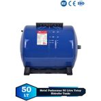 Sumarkt Trtank Profesyonel 50 Litre Yatay Ayaklı Nsf Membranlı Hidrofor Genleşme Tankı