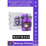 #Sumatarası Ofis Okul Spor Çocuk Su İçme Alışkanlığı Sevimli Figür Çift Bölmeli Askılı Su Matarası