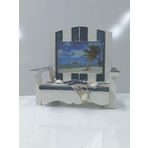 SUME Ahşap Koltuk Sandalye Tasarım Fotoğraf Resim Çerçeve 22x22x11